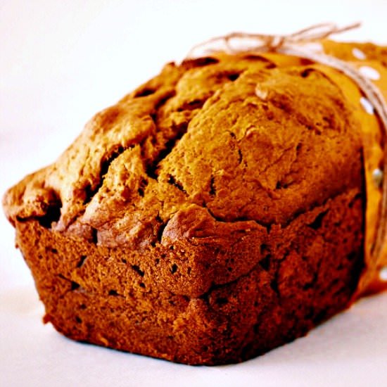 Pumpkin and Fresh Cranberry Bread