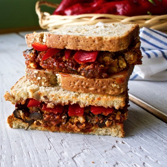 Italian Stuffed Meat Loaf