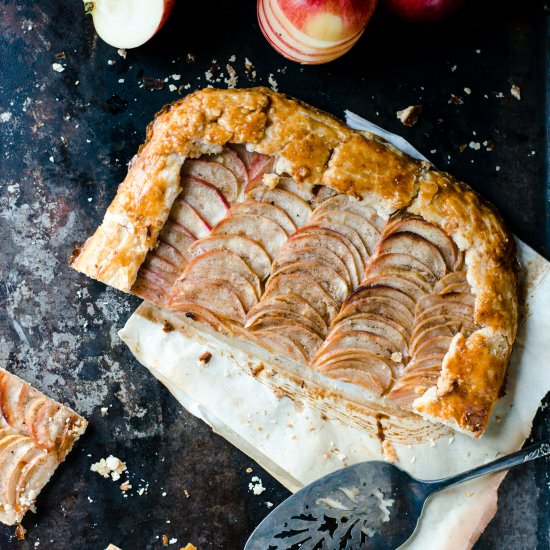 Salted Butter Apple Galette