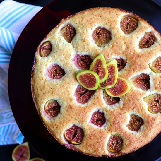 Fig and Lime Cake