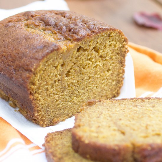 Moist Pumpkin Bread