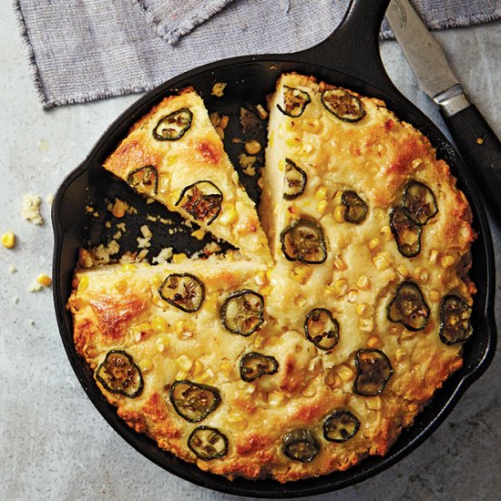 Cast-Iron Jalapeño Cornbread