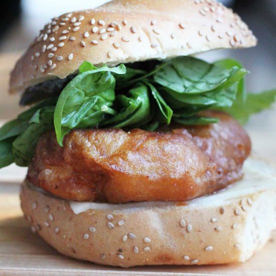 Beer Battered Chicken Sandwich