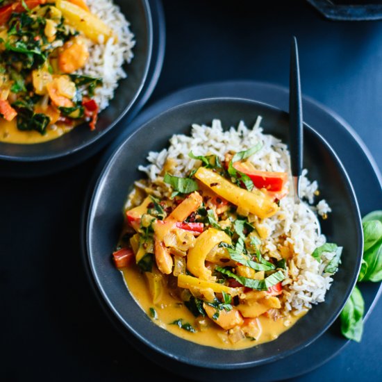 Thai Red Curry with Vegetables