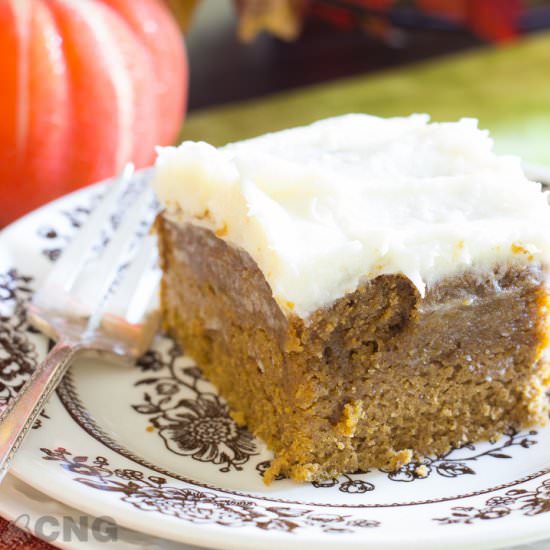 Pumpkin Spice Brownies Revisited