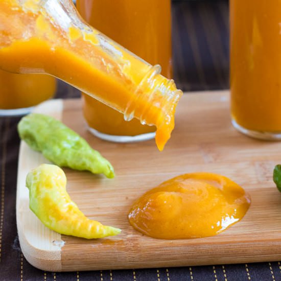 Roasted Ghost Pepper Sauce