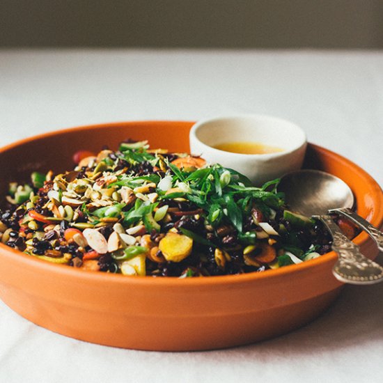 Carrot and Sake Salad