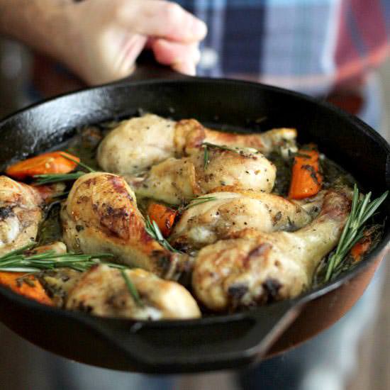 Cider Braised Chicken