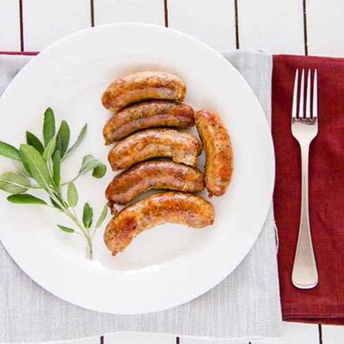 DIY Sage and Brie Sausages