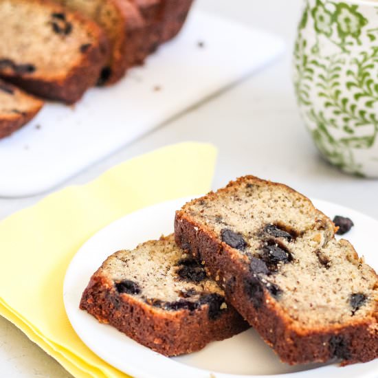 Blueberry Banana Bread