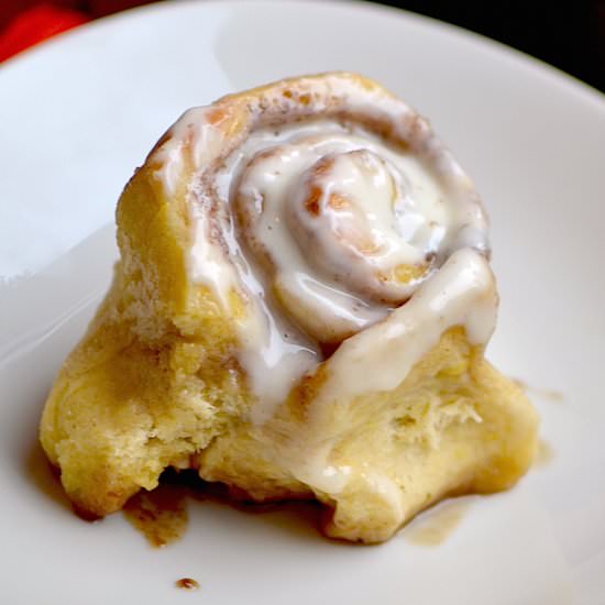 Pumpkin Cinnamon Rolls