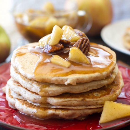 Pecan Pie Pancakes