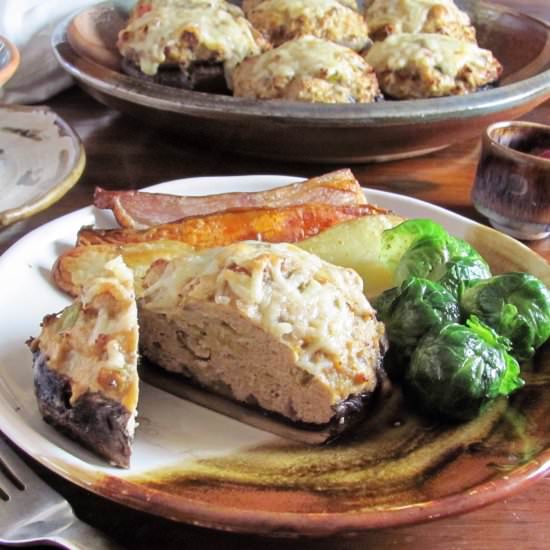 Turkey Stuffed Portobello