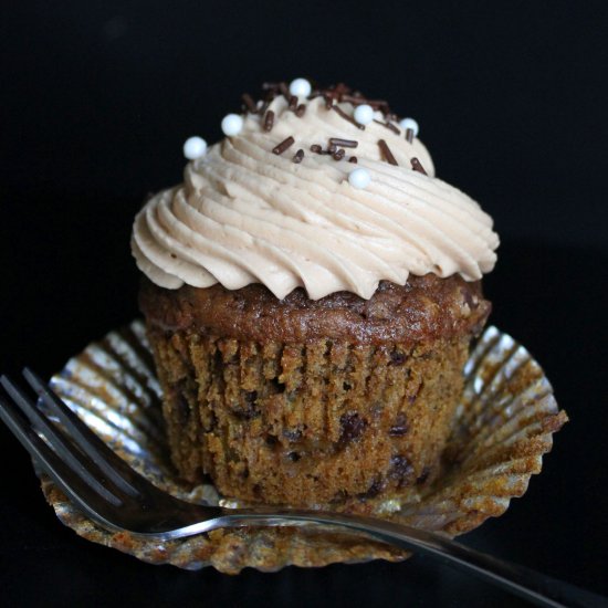 Espresso Pumpkin Spice Cupcakes