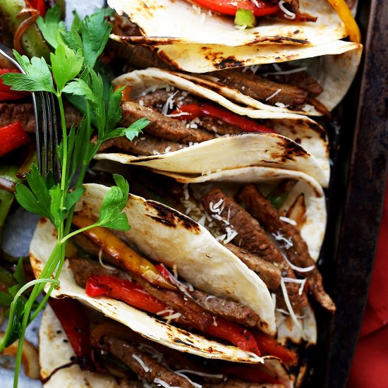 Steak Fajitas