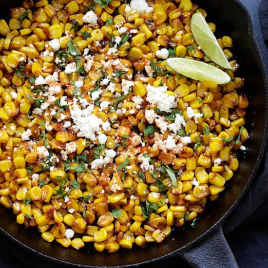 Skillet Chili Lime Corn