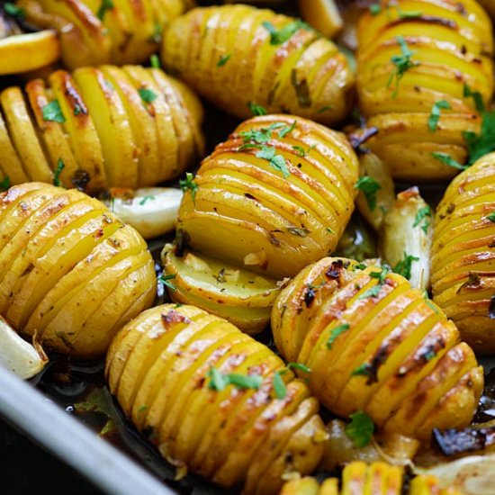 Lemon Herb Roasted Potatoes