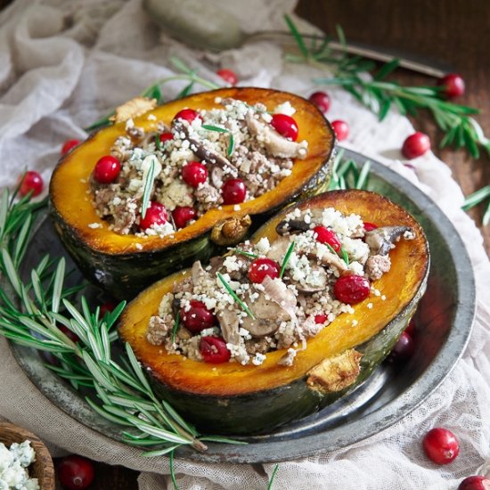 Stuffed Kabocha Squash