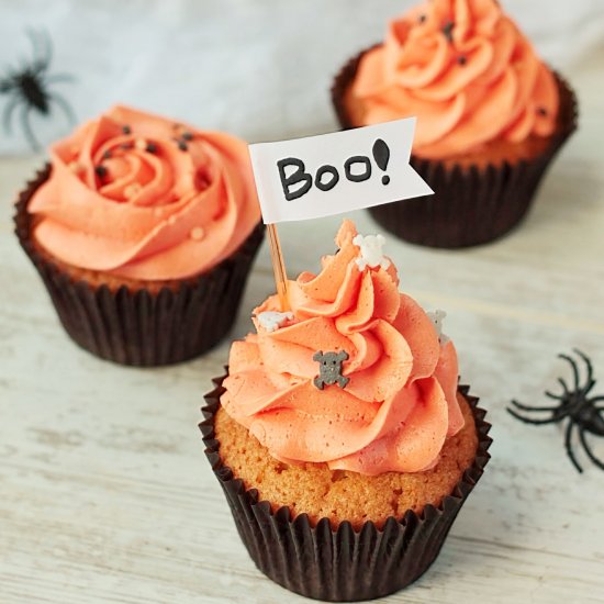 Easy Halloween Cupcakes