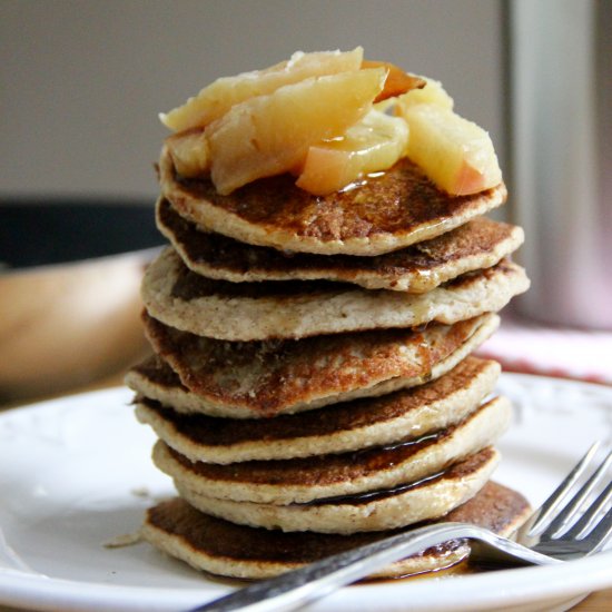 Apple and Oat Pancakes