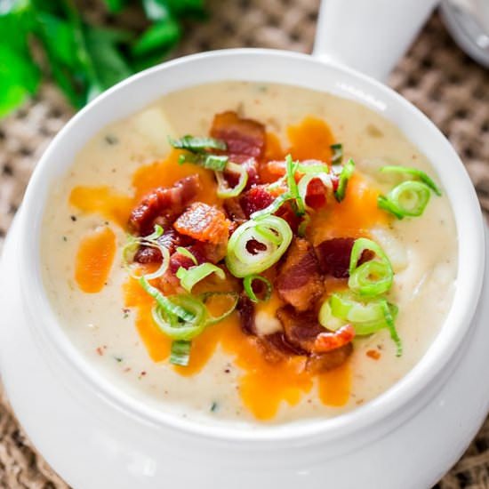 Creamy Loaded Potato Soup