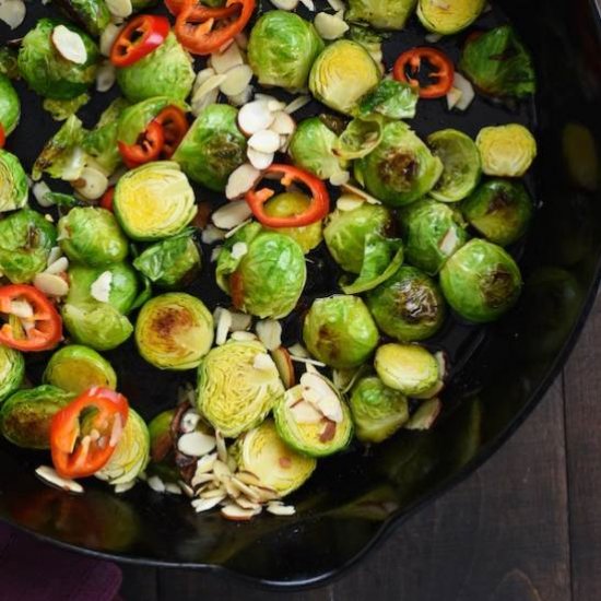 Lemon & Maple Brussels Sprouts