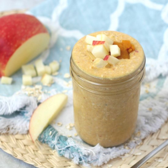 Apple Pumpkin Overnight Oats