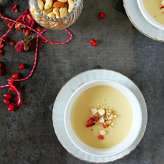 Bhapa Doi Or Baked Yogurt Pudding