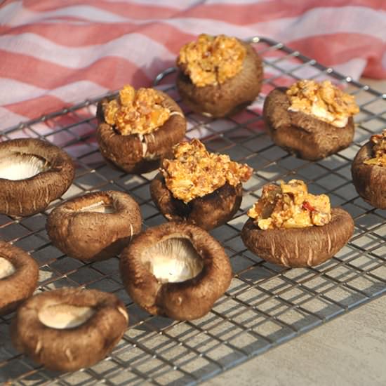 Chipotle Stuffed Mushrooms