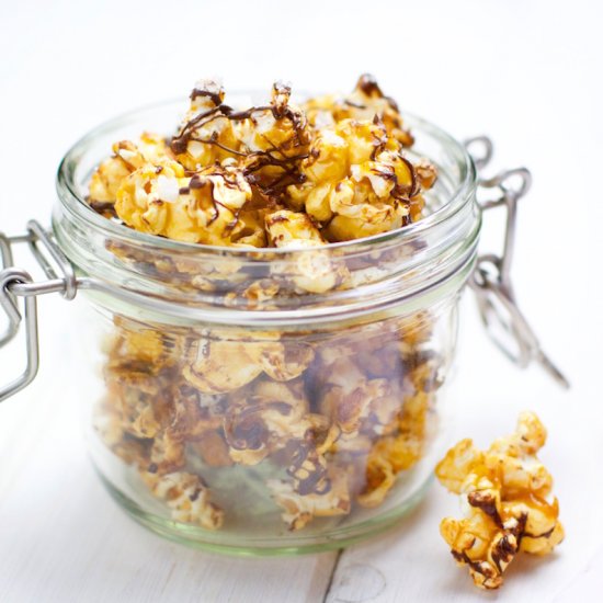 Salted Caramel & Chocolate Popcorn