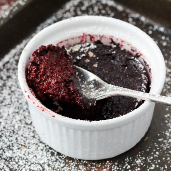 Chocolate Coconut Beet Pudding