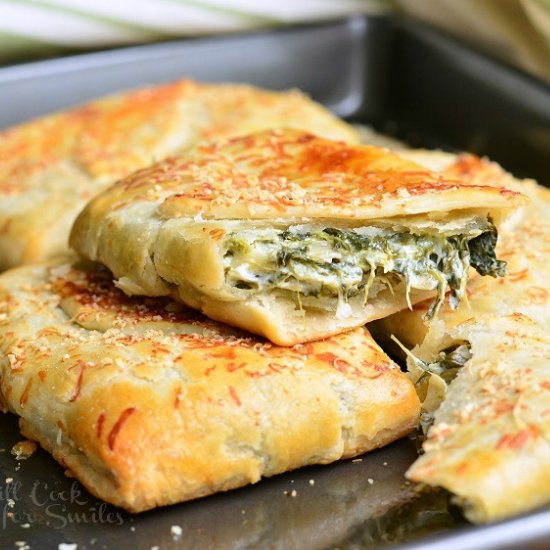 Spinach Artichoke Hand Pies