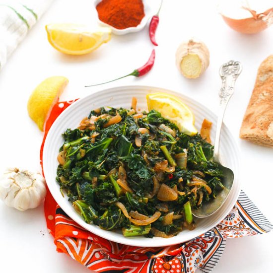 Ethiopian Collard Greens