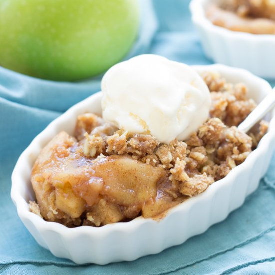 Slow Cooker Apple Crisp