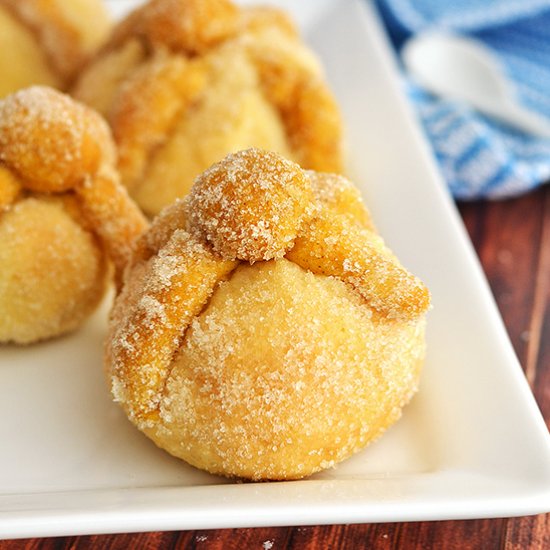 Pumpkin Pan de Muerto