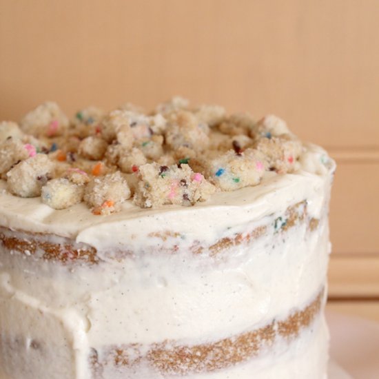 Vegan Momofuku Funfetti Cake