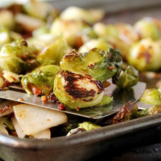 Bourbon & Maple Brussels Sprouts