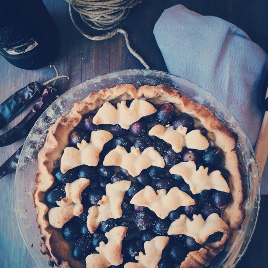 Chili Grape Linzer Torte