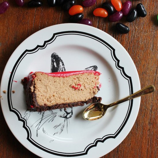 Halloween Chocolate Cheesecake