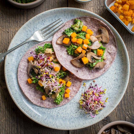 Autumn Veggie Tacos