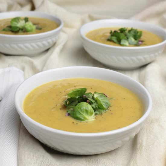 Cauliflower & Butternut Squash Soup