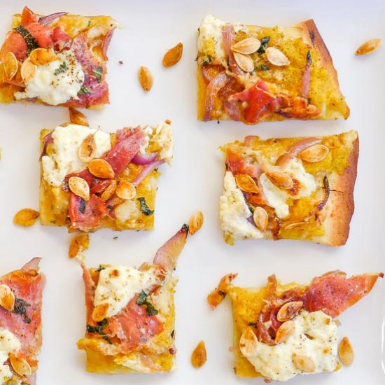 Pumpkin and Prosciutto Flatbread