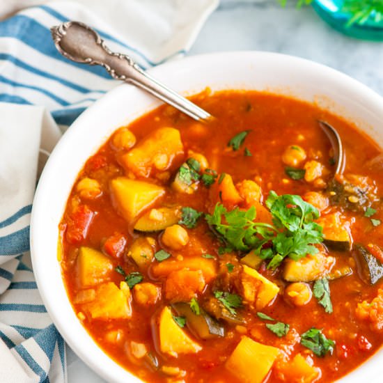 Moroccan Butternut Squash Stew