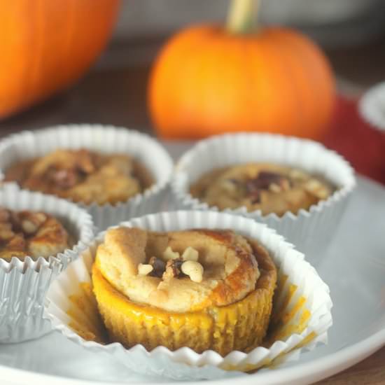 Inside Out Pumpkin Pie Bites