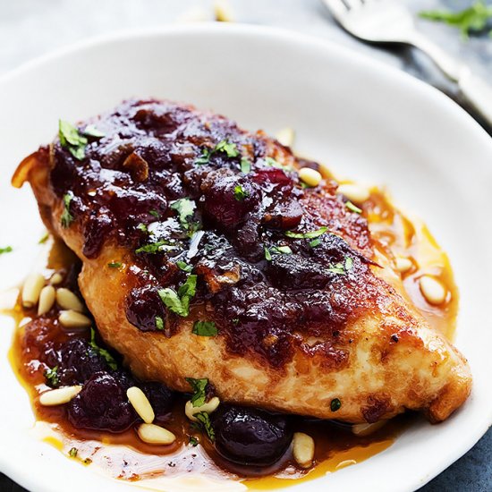 Slow Cooker Cranberry Chicken