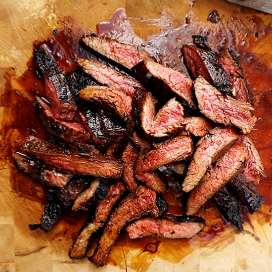 Flank Steak with Indian Spices