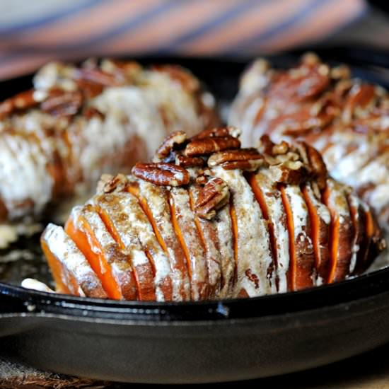 Hasselback Sweet Potatoes