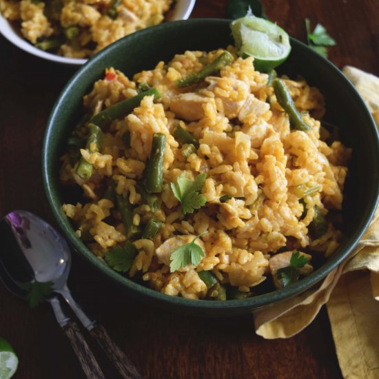 Thai Chicken Risotto