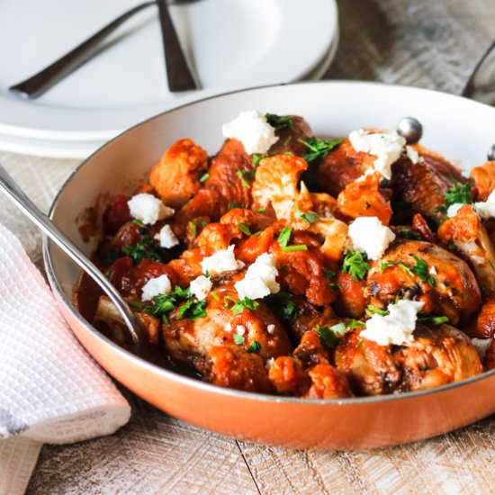 Greek Chicken with Tomatoes