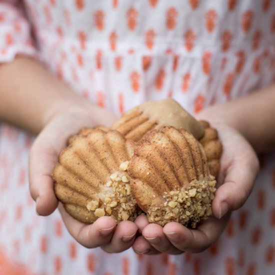 Walnut Brown Butter Madeleines